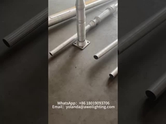 روش بسته بندي اسپري قطب آلومينيومي چراغ خورشيد جديد