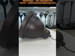 لامپ آلومینیومی دور با کنترل کننده سفارشی MPPT که در خیابان های شهری استفاده می شود