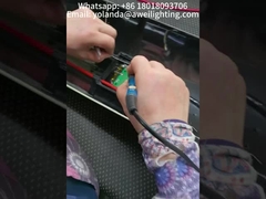 کار جوشکاری و نصب لامپ های سلنیکی خورشیدی جدید