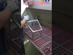 چراغ باغی LED آلومینیومی دایکست، بسته بندی عمده و آماده برای حمل و نقل.