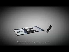 طراحی جدید! فرآیند نصب چراغ خیابانی با پنل خورشیدی.