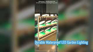 45 وات ریخته گری آلومینیومی ضد آب IP66 چراغ باغ LED مورد استفاده در خیابان ها.