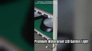 چراغ حیاط LED ضد آب IP65 با 5 سال گارانتی مورد استفاده در باغ ها.