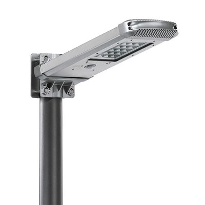 خرید همه در یک نور خورشیدی LED خیابان یکپارچه 10W-80W ضد آب IP65 با کنترل شدت خودکار برای جاده اصلی و خیابان online manufacture