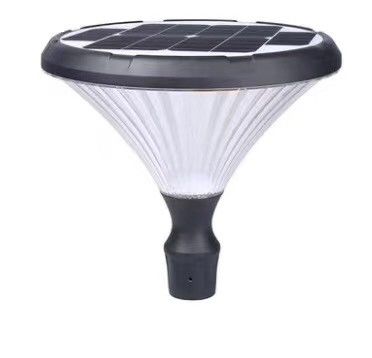 خرید طراحی الماس 20 وات 30 وات 100 LM / W LED خورشیدی چراغ باغ ساعت های طولانی توسط نور خورشید روشن IP67 برای پارک ها online manufacture