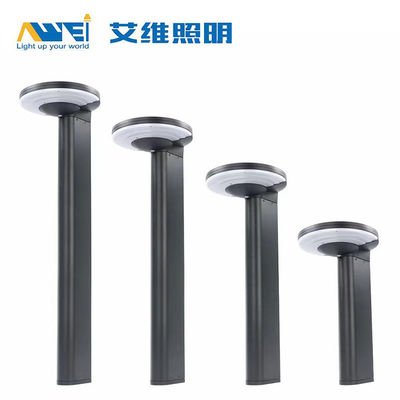 10W IP65 IK09 روشنایی چشم انداز LED سفید گرم در فضای باز باغ چراغ چمن برای باغ ها