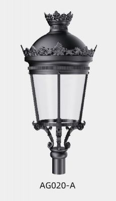 IP66 چراغ حیاط آلومینیوم 40W-100W طراحی کلاسیک چراغ های تاج LED برای خیابان های اصلی