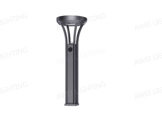 20 وات نور چمن خورشیدی نور منظره ای IP66 IK10 با شکل صاف بولارد خورشیدی استفاده می شود در پارک ها و خطوط آهسته