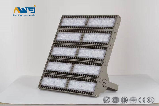 درجه حرارت بالا IP65 در فضای باز روشن ترین چراغ های LED آلومینیوم سیاه 400W 13000 لومن چراغ های LED