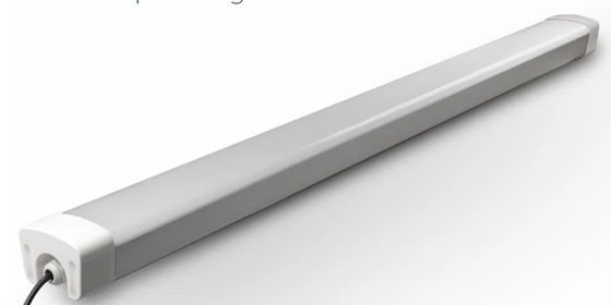 سوپر مارکت ضد آب LED Batten Light AC85 - 265V ولتاژ ورودی 0.9 PF