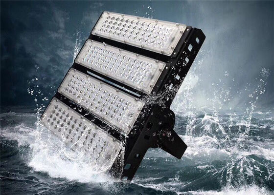IP65 قدرت بالا 300W / 400W چراغ های فلج LED در فضای باز 48000lm 160lm / w خانه آلومینیومی LED فلج نور گرم سفید