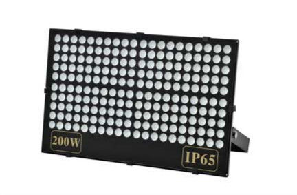 آلومینیوم سیاه 200W درجه حرارت بالا IP65 در فضای باز چراغ های سیلاب LED 13000 لومن چراغ های سیلاب LED در فضای باز