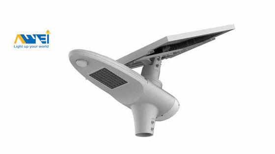 ضد آب IP65 کنترل شدت اتوماتیک یکپارچه خورشیدی LED نور خیابانی 40-120W کار 7 روز باران