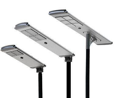 30W-120W کاسینگ آلومینیوم خورشیدی غروب تا صبح نور خیابانی 170LM / W کارایی بالا IP65 برای جاده ها و خیابان ها