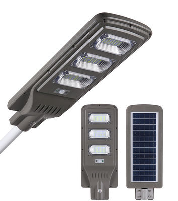 کنترل از راه دور Ip65 ضد آب 30W 60W 90W همه در یک نور خیابان LED خورشیدی 5 سال گارانتی در خیابان ها و پارک ها استفاده می شود