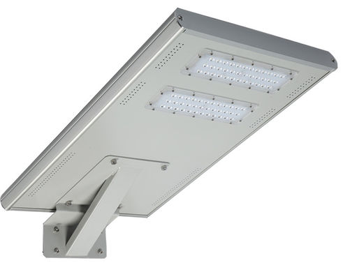 کنترل از راه دور آلومینیوم Ip65 50W 100W 150W همه در یک چراغ خورشیدی LED