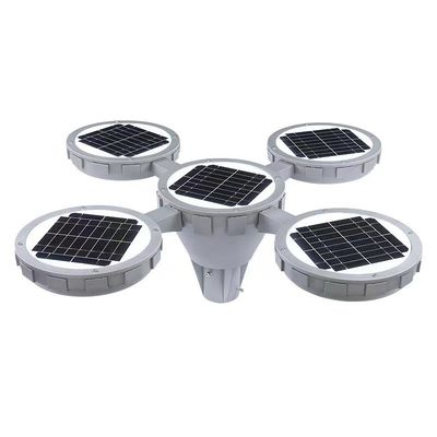3-5 ساعت زمان شارژ آلومینیوم 20W 30W 40W IP65 روشنایی شهری خورشیدی LED باغ نور برای مناظر و حیاط