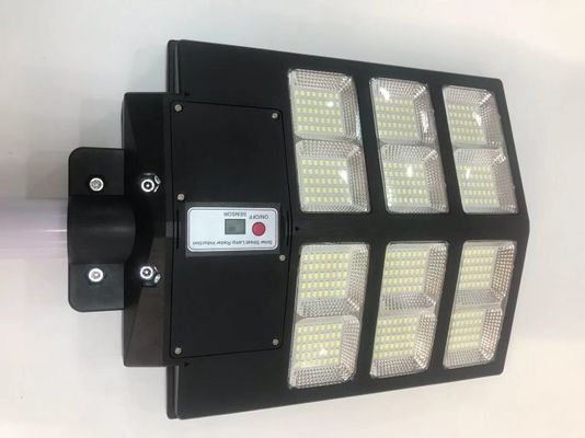 همه در یک ABS خانه 6000K 400W خورشیدی LED نور خیابان ضد آب IP65 برای بزرگراه، باغ، حیاط و جاده