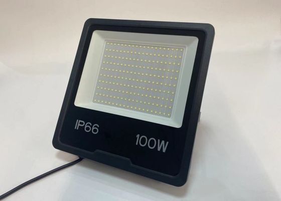 چراغ های سیلاب فضای باز LED منظره 100 واتی مشکی مسکن IP65